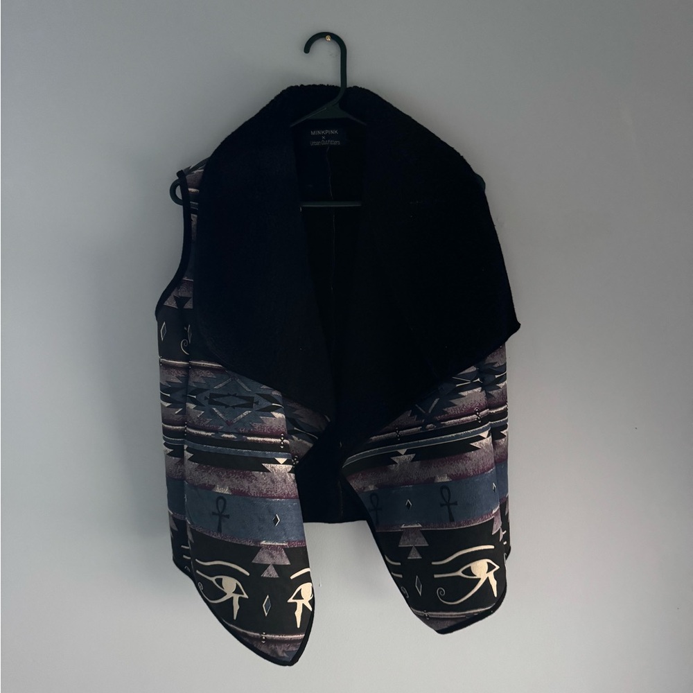 MINKPINK Dark Gray Textured Outerwear